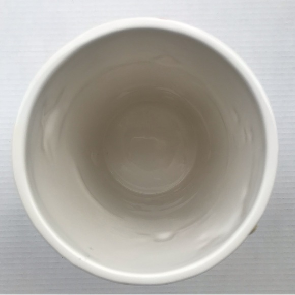 Embossed Flower Vase By Cardinal Inc “Montage” Hand Painted 10” - Picture 5 of 8